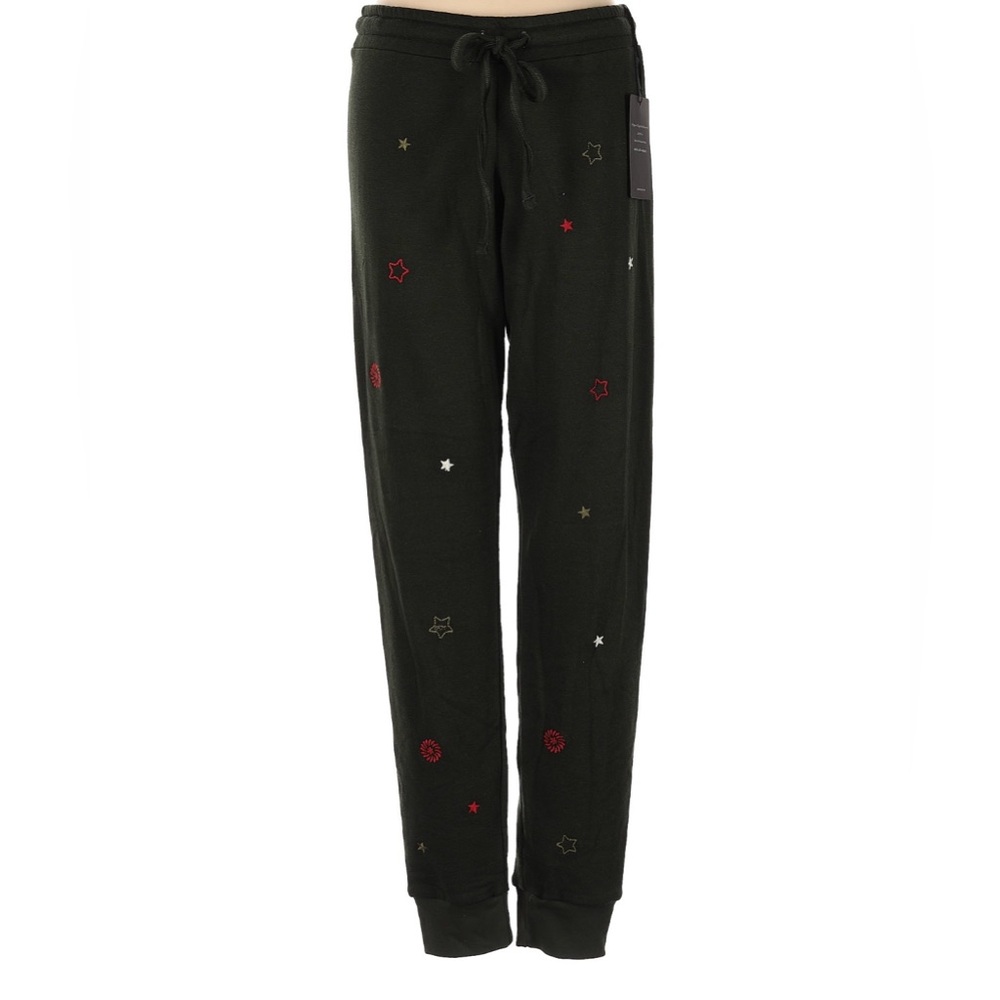 Lauren Moshi Embroidered Star Joggers
